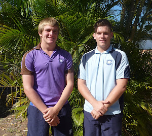 Harrison Phillott and Callum Brown - Junior Gold Rugby Union Program