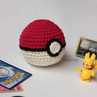 PATRON GRATIS POKEBALL | POKEMON AMIGURUMI 35235