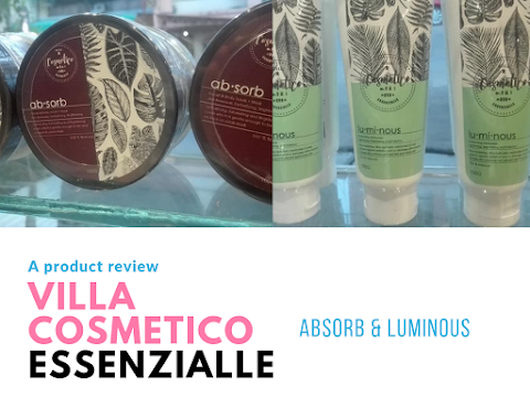 Villa Cosmetico Essenzialle Absorb and Luminous #ProductReview