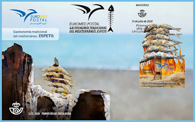 2020 Euromed - Gastronomía tradicional del Mediterráneo - Espeto - Sobre Primer día
