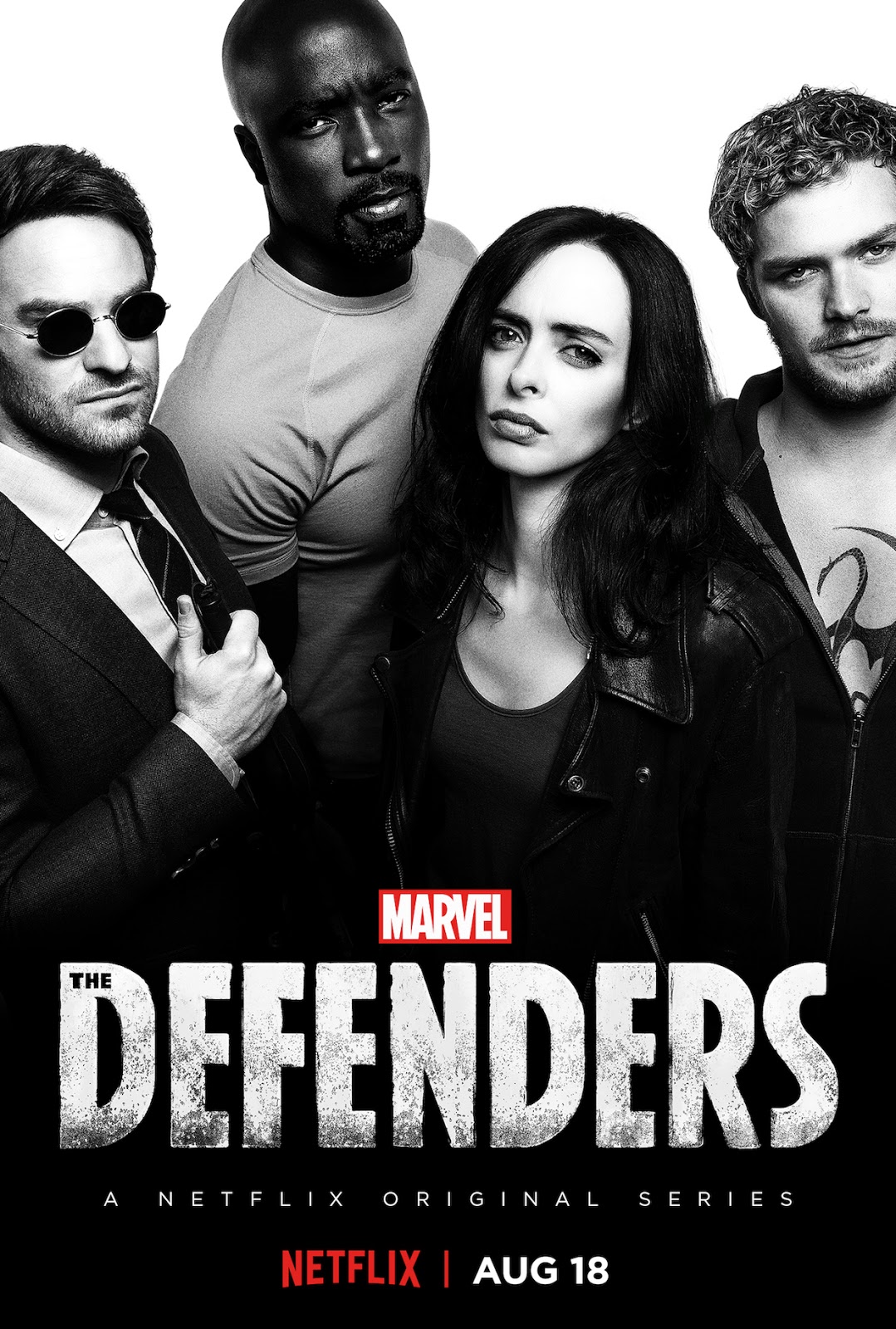 THE DEFENDERS Nuovo poster promozionale Lost In A FlashForward