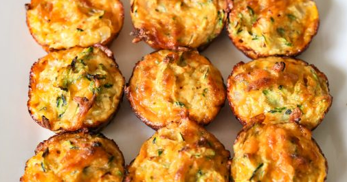 Zucchini Tots From The Ketogenic Cookbook #diet #delicious