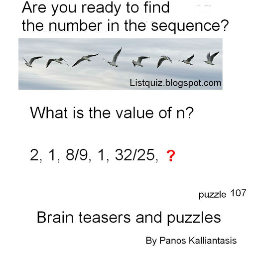 Brain teasers and puzzles Are you ready to find the number in the
