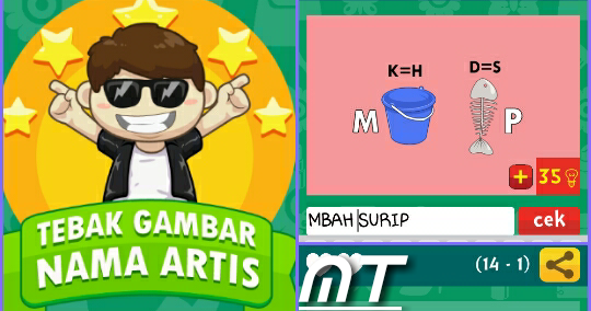 Kunci Jawaban Tebak Gambar Nama Artis Level 14 Tebak Gambar