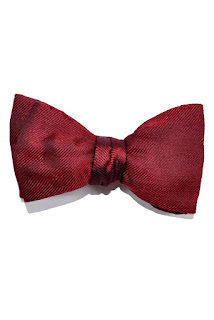 Gene Meyer Bow Tie Burgundy