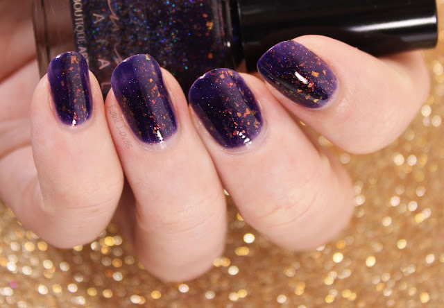 Femme Fatale Hypernova Nail Polish Swatches & Review