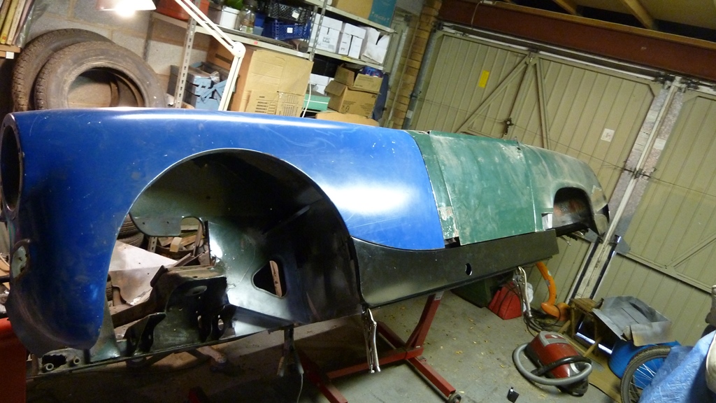 Mg Midget 1965 Mkii Restoration Project Lhs Outter Sill