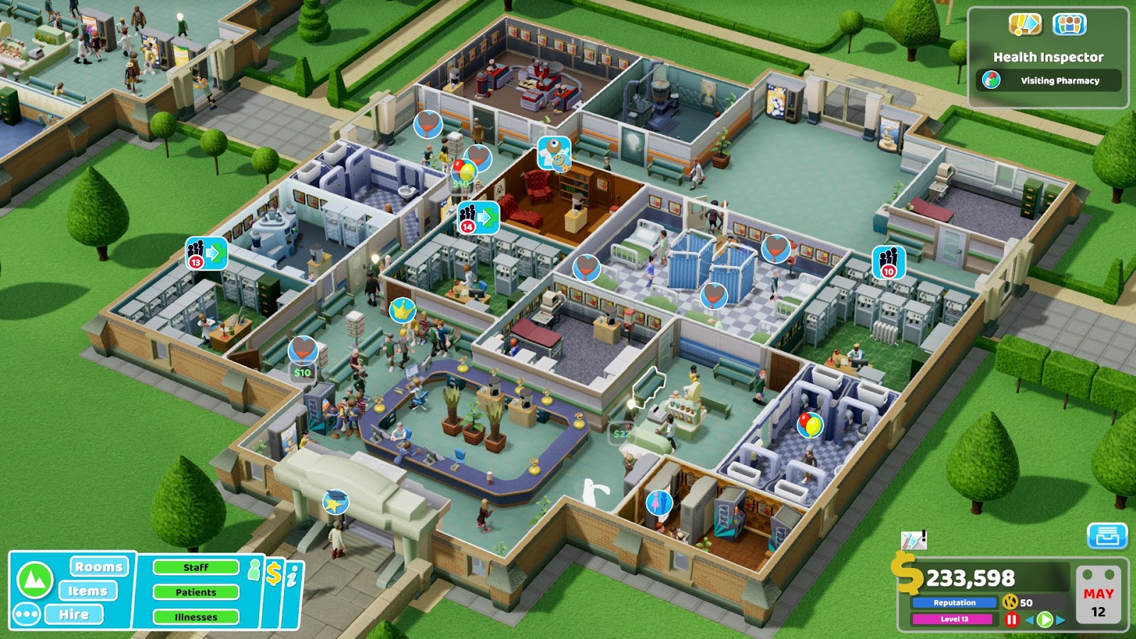 Второй госпиталь в галактике. Theme Hospital 2. Two point Hospital аптека. План американской больницы в 2point Hospital. Theme Hospital Steam.