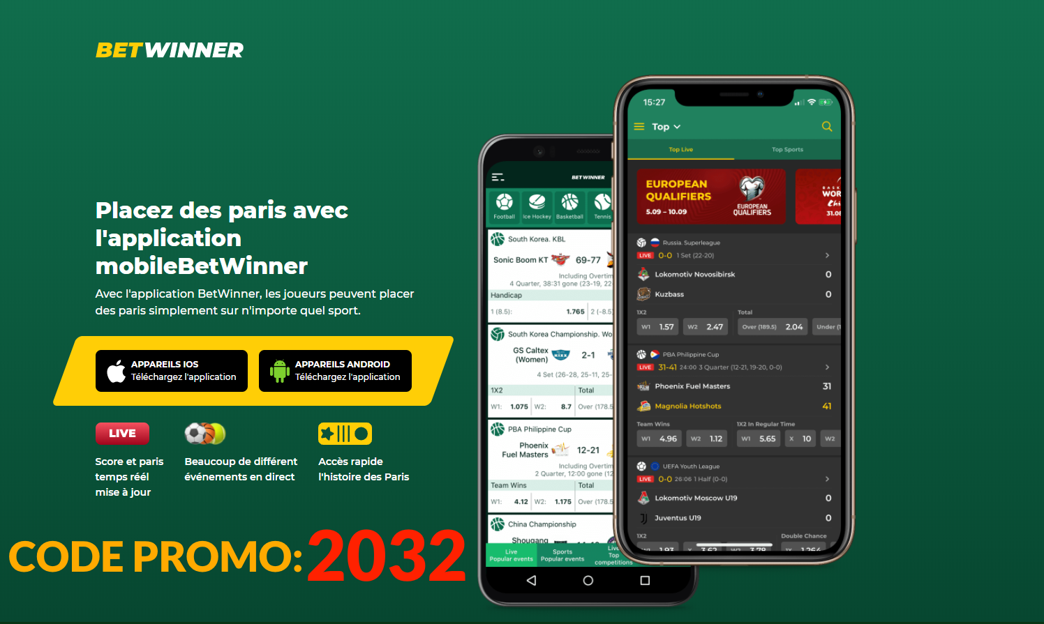 Betwinner apk  Comment télécharger l’application BETWINNER