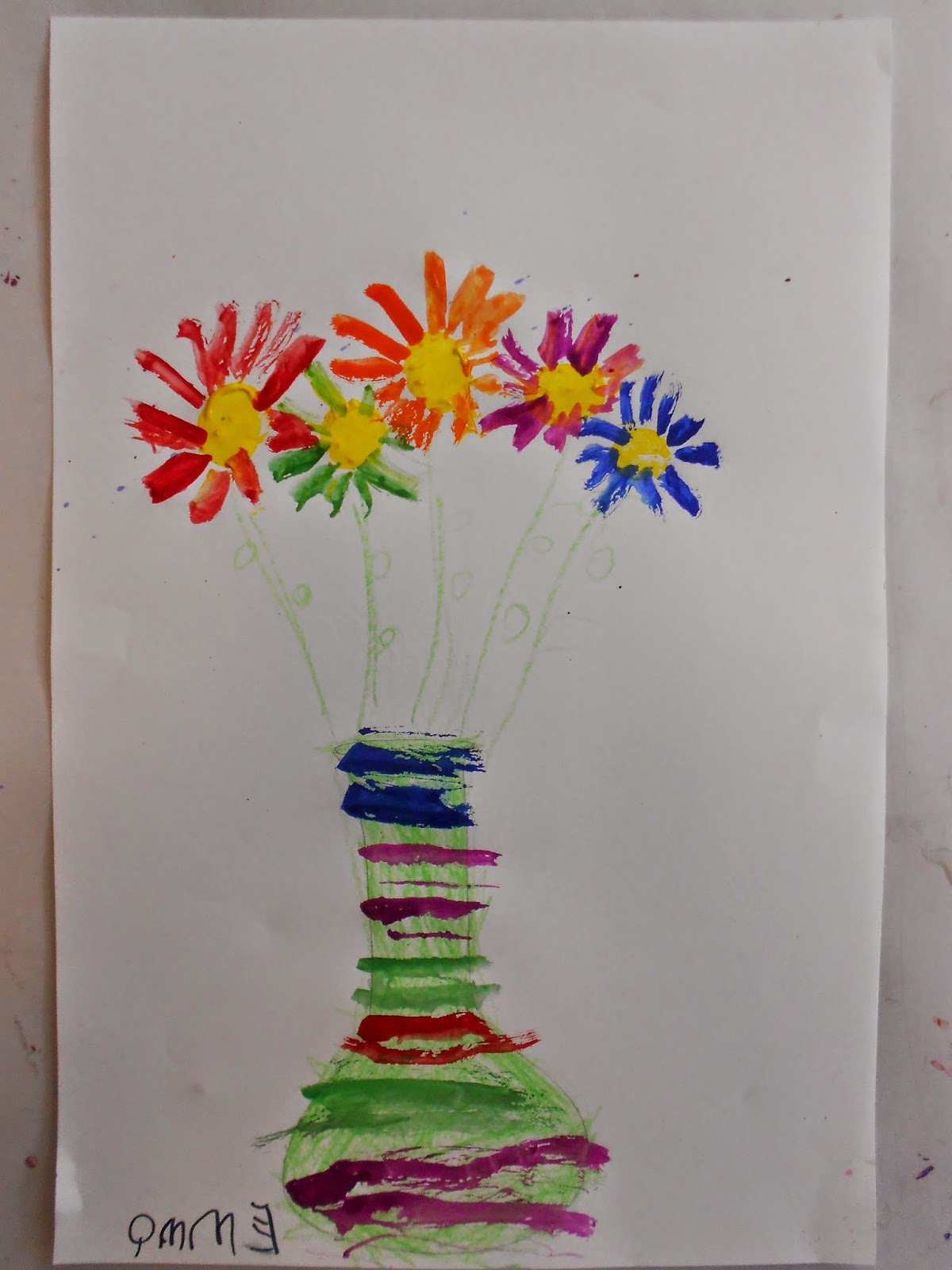 Learn, Explore, Create PreK Flowers in a Vase