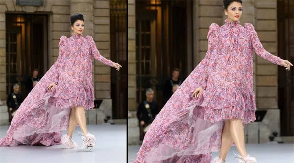 News, World, Cinema, Entertainment, Aishwarya Rai, Aishwarya Rai Bachchan Stuns in Paris Fashion Week Ramp 