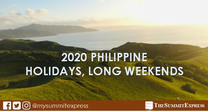 Mark your calendars for 2020 Philippine holidays!