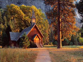 Preciosa Iglesia de madera