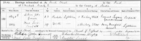 "London, England, Marriages and Banns, 1754-1921," database, Ancestry.com Operations, Inc., Ancestry.com (www.ancestry.com : accessed 4 Jul 2012), William John Gunnee and Maud Louisa Mansfield, married 8 May 1904; citing London Metropolitan Archives, Saint Michael And All Angels, Bromley, Register of marriages, P88/MIC, Item 024.