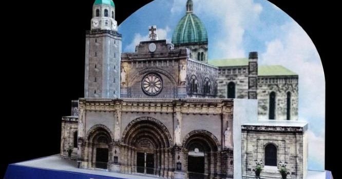 Manila cathedral architectural design picture