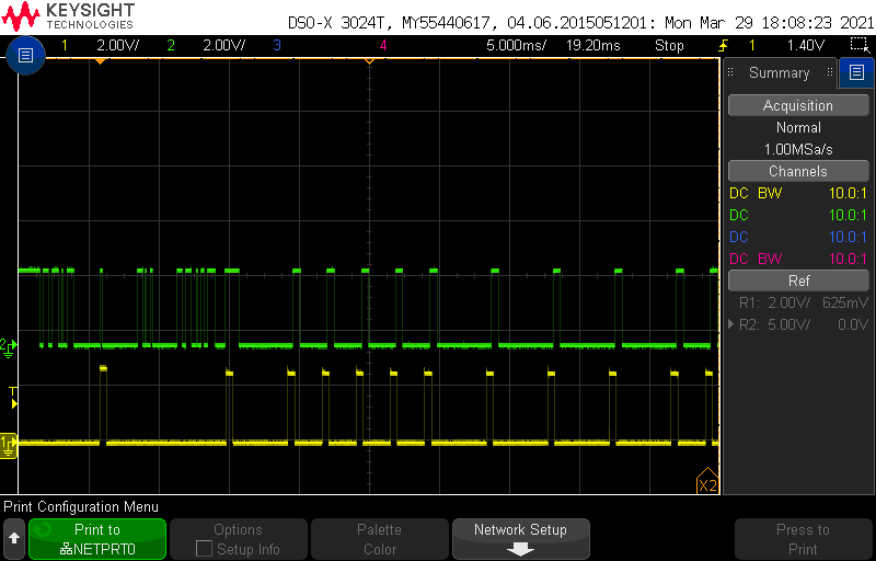 Parttime Electronics 433 MHz receiver different protocol for