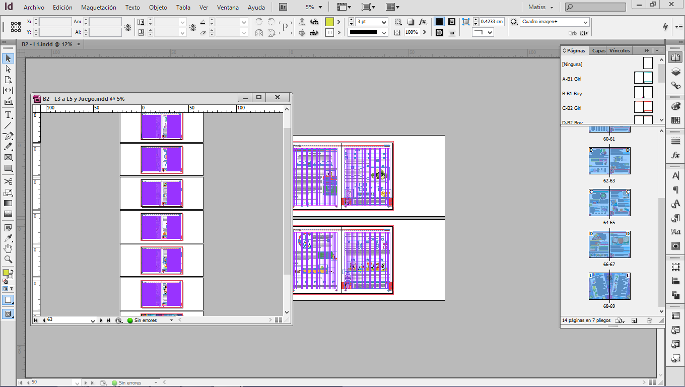 Separar Unir páginas Indesign CS6 Magda Heredia Aguirre Diseño