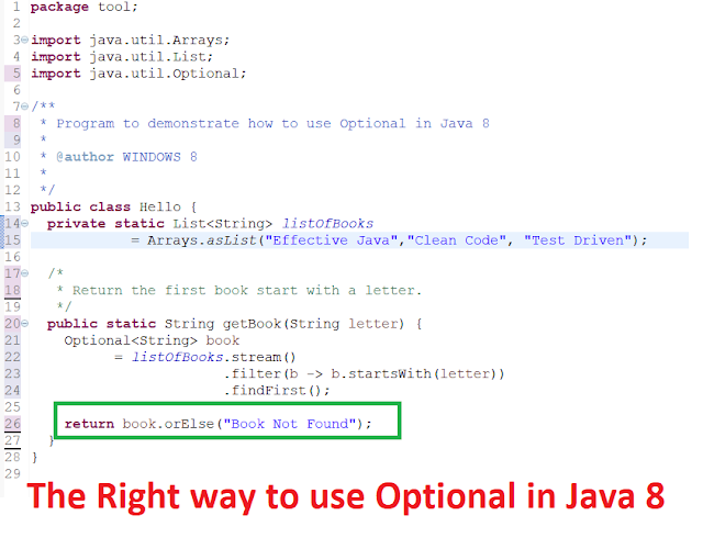Java 8 Optional IsPresent OrElse And Get Examples Java67 Java 8 Optional IsPresent OrElse And Get Examples Java67
