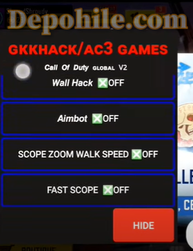 Call of Duty v1.0.19 GKK Menu Aim, Wallhack Hilesi 2021 Yeni