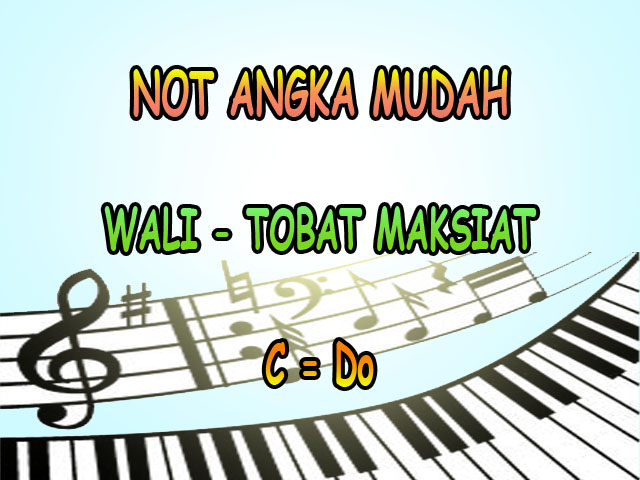 Not Angka Lagu Dik Wali Kumpulan Not Lagu