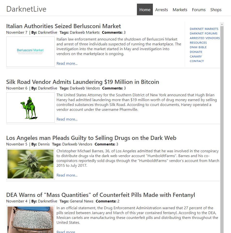 Darknet Links Markets