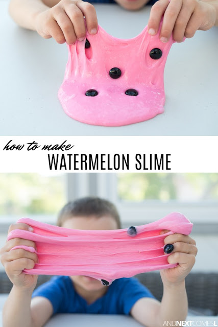 How to make watermelon slime