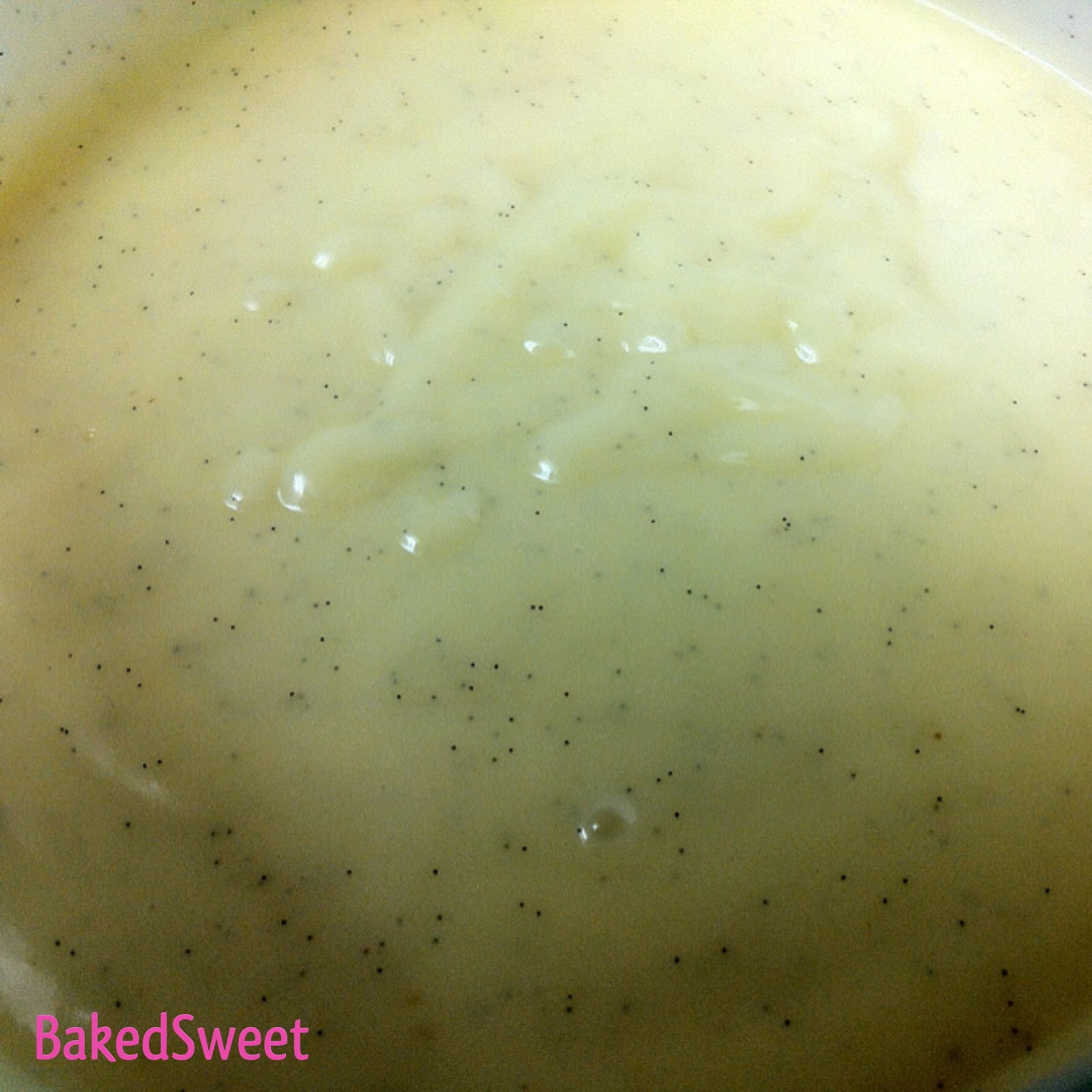 BakedSweet Blog Vanilla Bean Custard