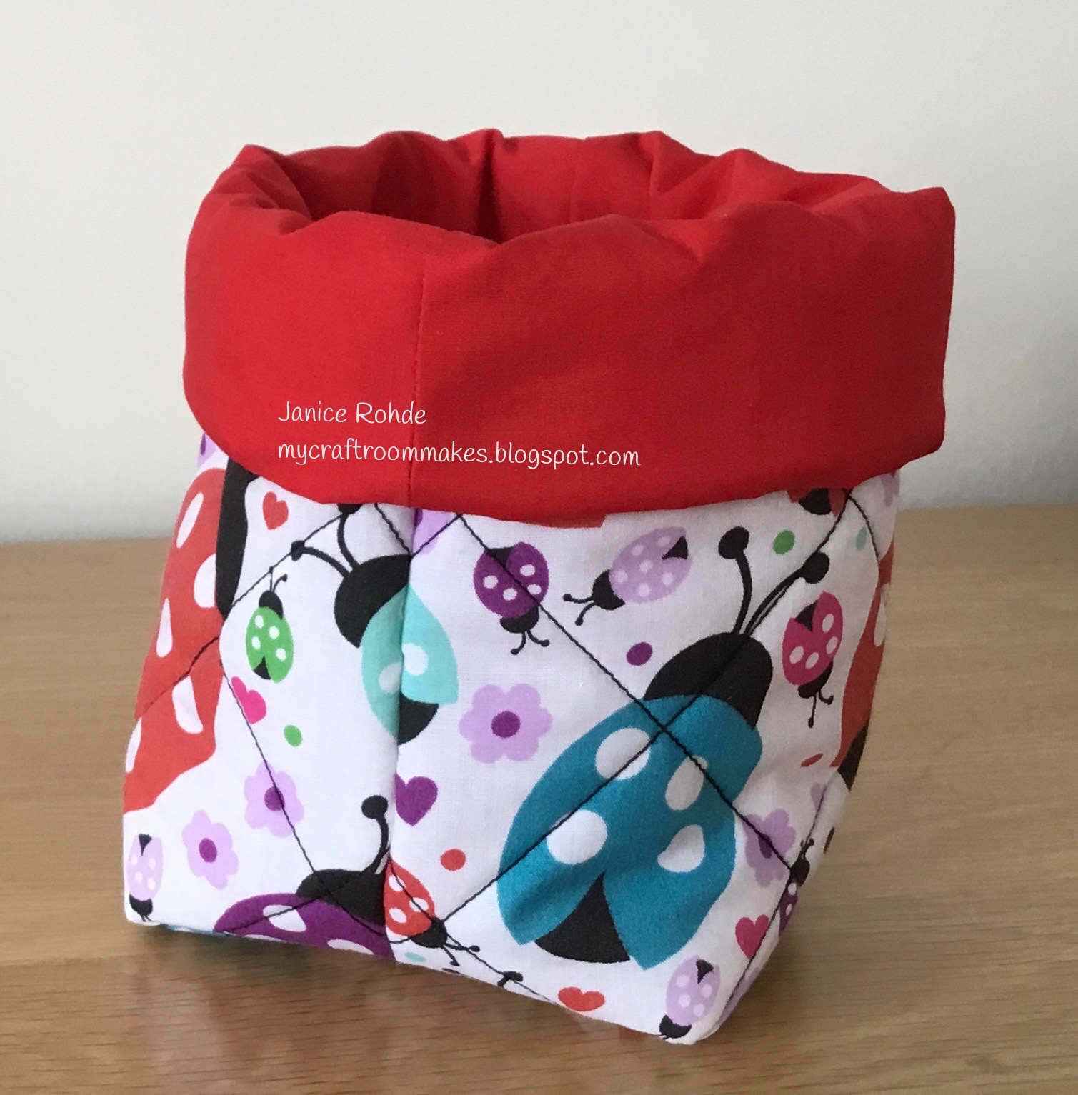 My Craft Room Makes A Quilted Box