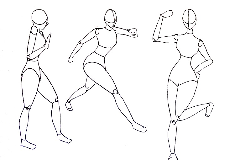 Basic menggambar badan manga cewek Gampang - MAYAGAMI