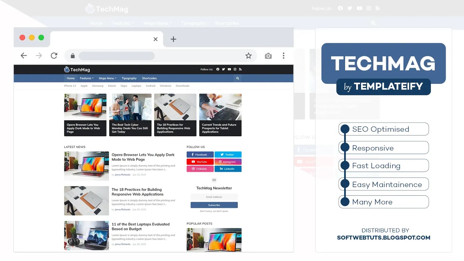 TechMag - Professional Blogger Template TechMag - Professional Blogger Template