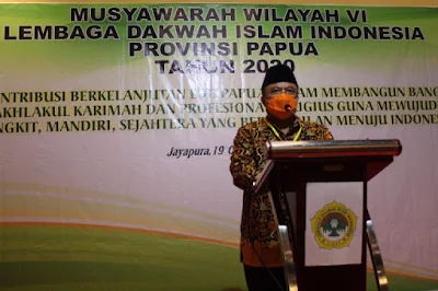 Sugiono Secara Aklamasi Terpilih Sebagai Ketua DPW LDII Provinsi Papua