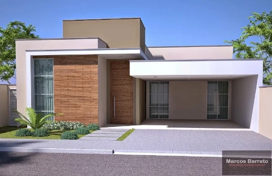 desain rumah minimalis dengan atap dak beton