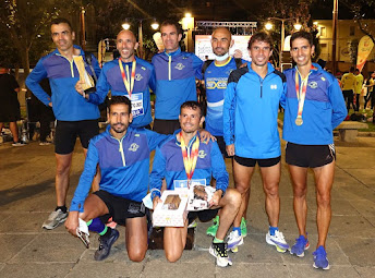 Campeones de España de 10K M40 (Don Benito, 2021)