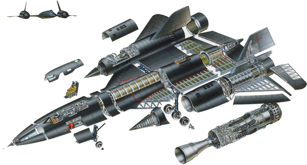 Fascinating super fast aircraft