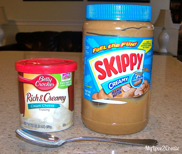 1 Minute Peanut Butter Frosting My Love 2 Create