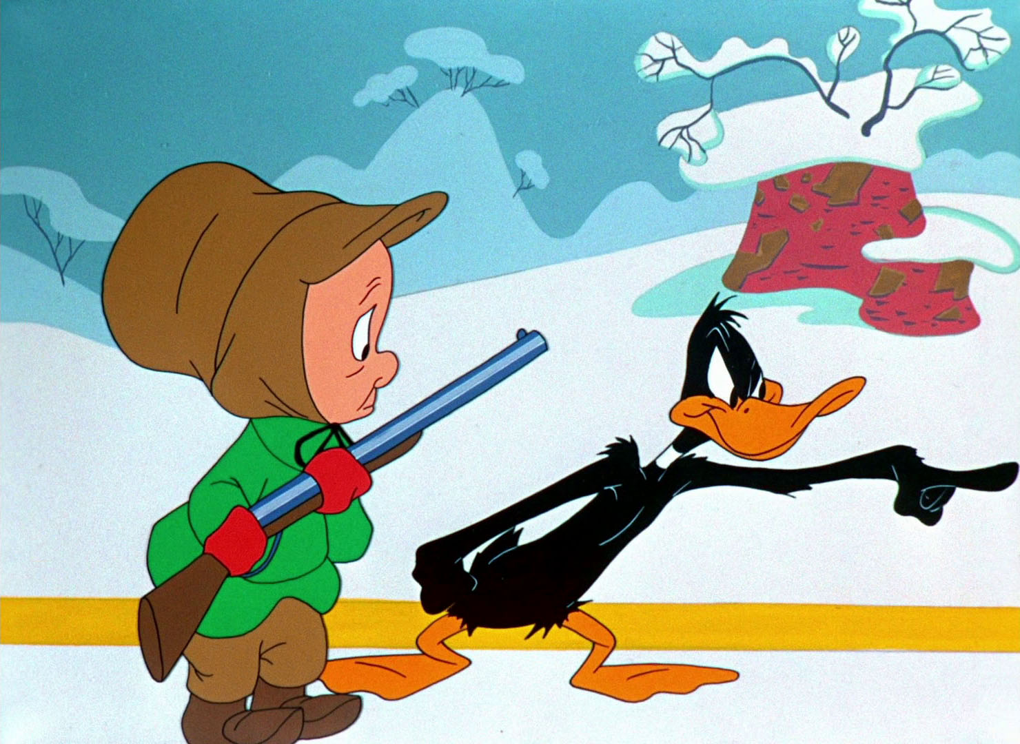 Duck! Rabbit, Duck! - cartoon characters