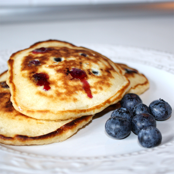 Elly&amp;#39;s Art: Blaubeer Pancakes - Blueberry Pancakes