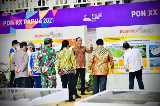 Jokowi Resmikan 7 Arena PON XX Papua di Jayapura Raya.lelemuku.com.jpg