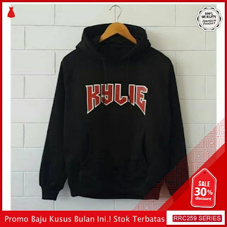 RRC259K26 Kylie Black Hodie Wanita Terbaru BMGShop