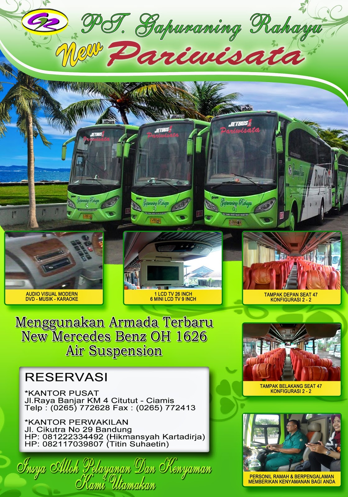 Gapuraning Rahayu Pariwisata: Lebih dari Sekedar Transportasi, Sebuah Pengalaman Wisata yang Memorable