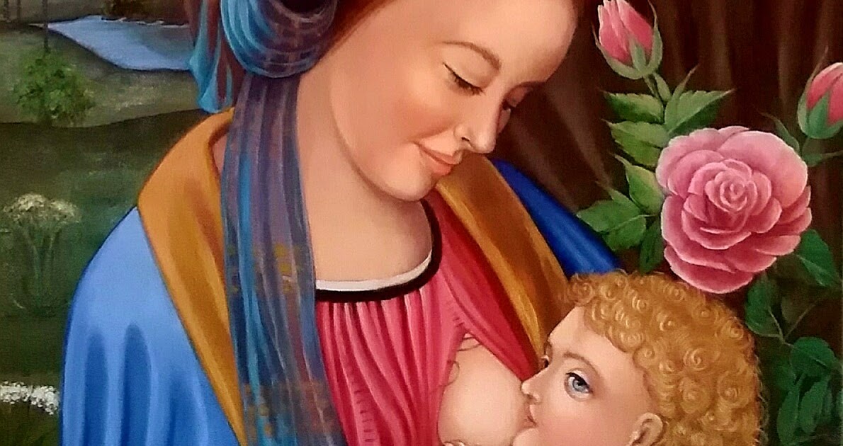 Madonna che allatta il bambino