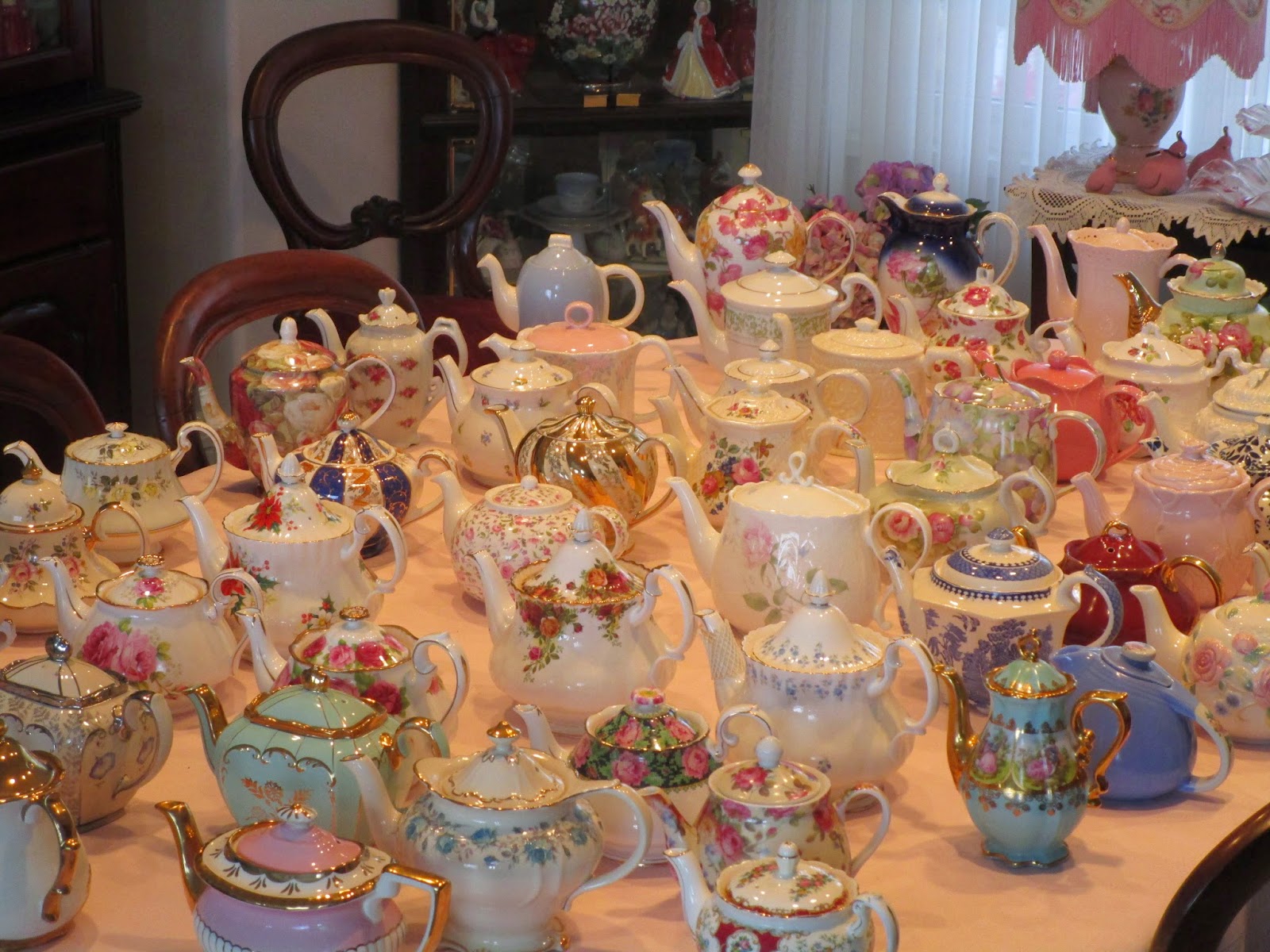 Single Serve Sadler Teapot, Vintage Tea Pot, Black One Cup Tea Pot -K – The  Vintage Teacup