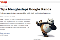 Tips Menghadapi Google Panda | Khamardos BLog