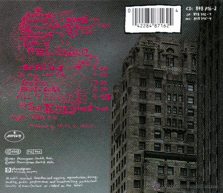 Classic Rock Covers Database Nina Hagen Street (1991)