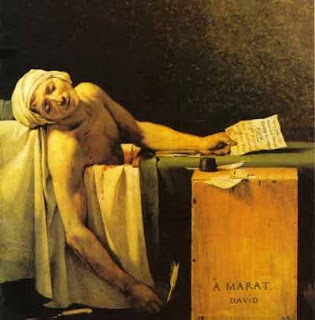 Jacques-Louis David, La morte di Marat, 1793