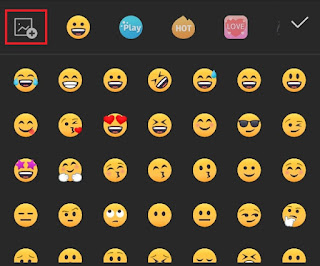 tap add sticker button tap add sticker button