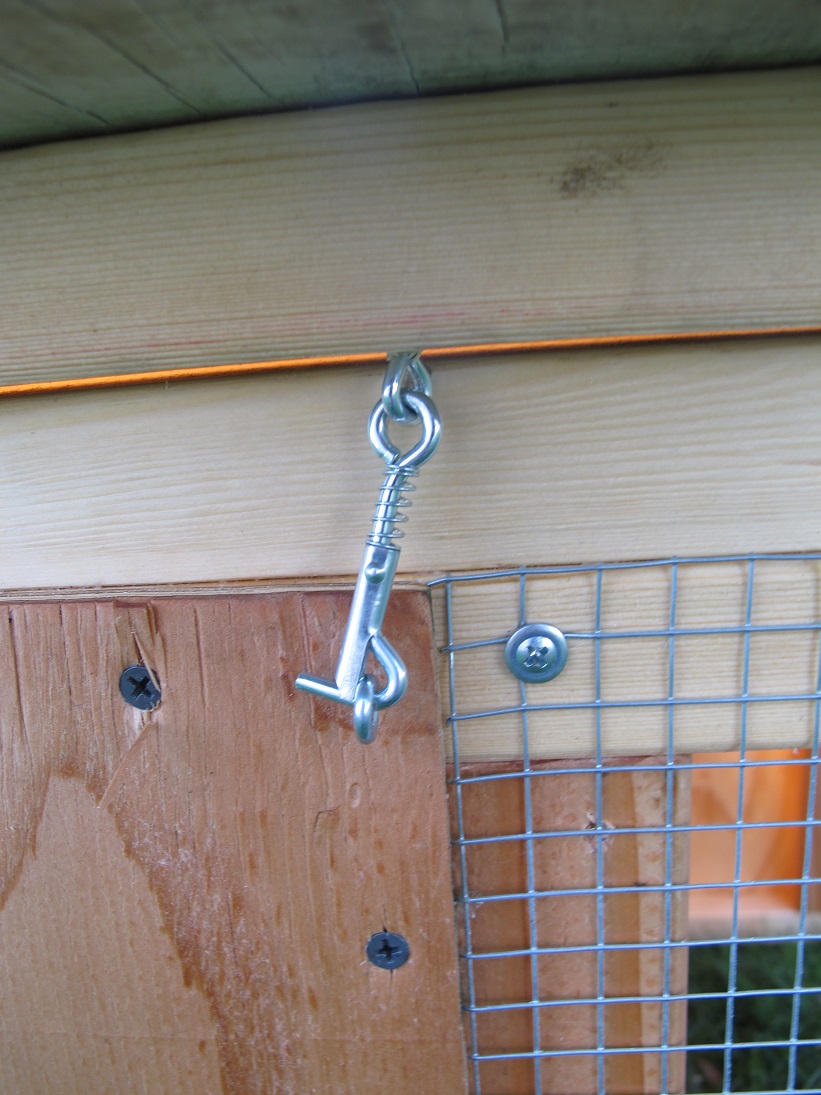 Joe's Garden Journal Building a Hoop Coop, How to construct an