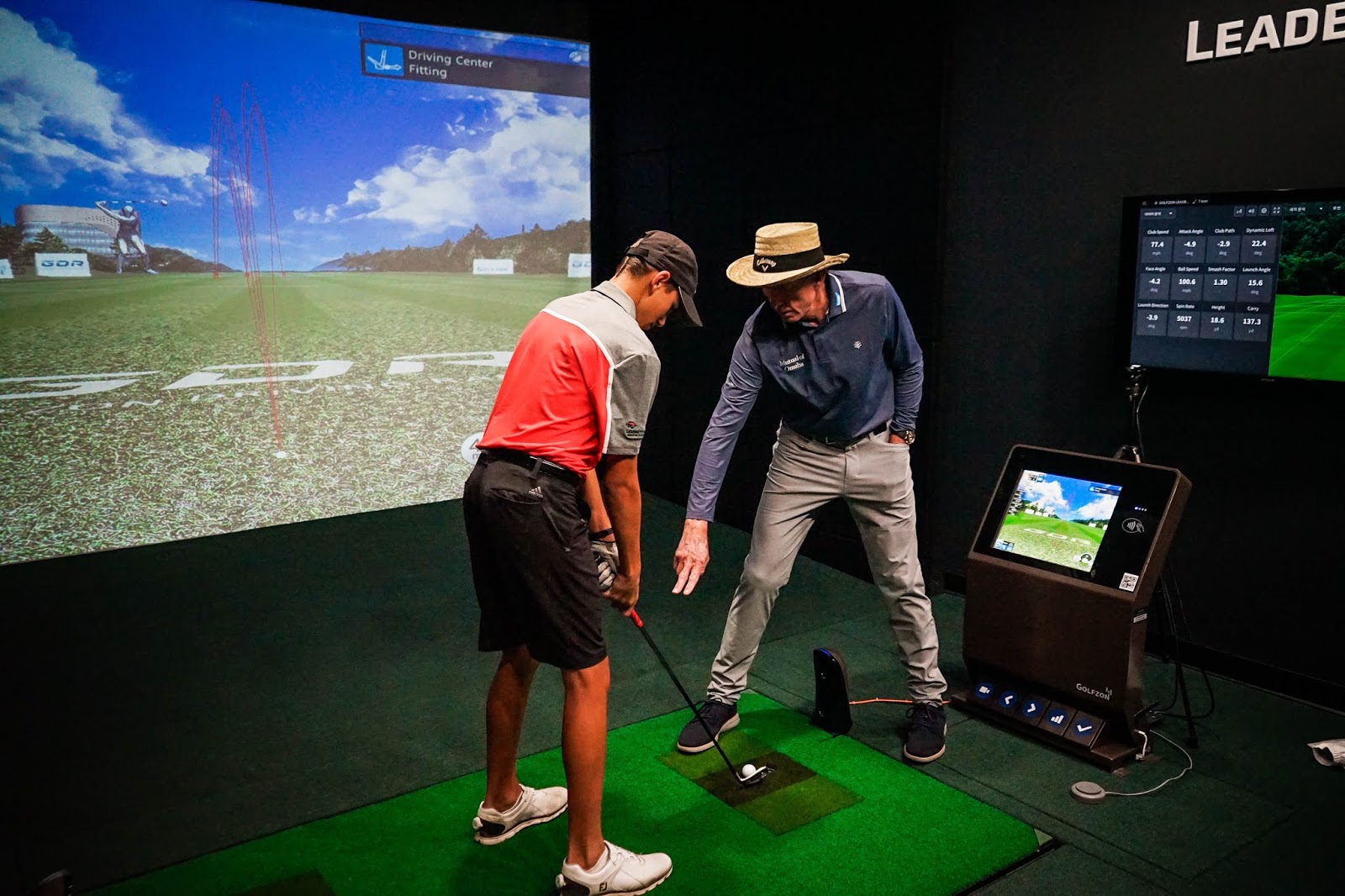 American Golfer GOLFZON Leadbetter Unveils New Golf Academy World