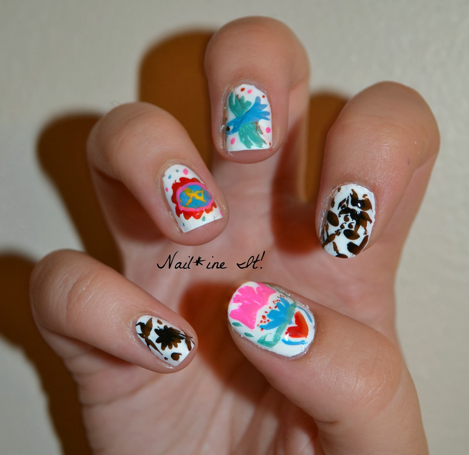 Nail*ine It!: Mexican Folklorico Nails