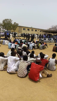 2aa Photos: Police arrests over 150 suspected political thugs in Bauchi State